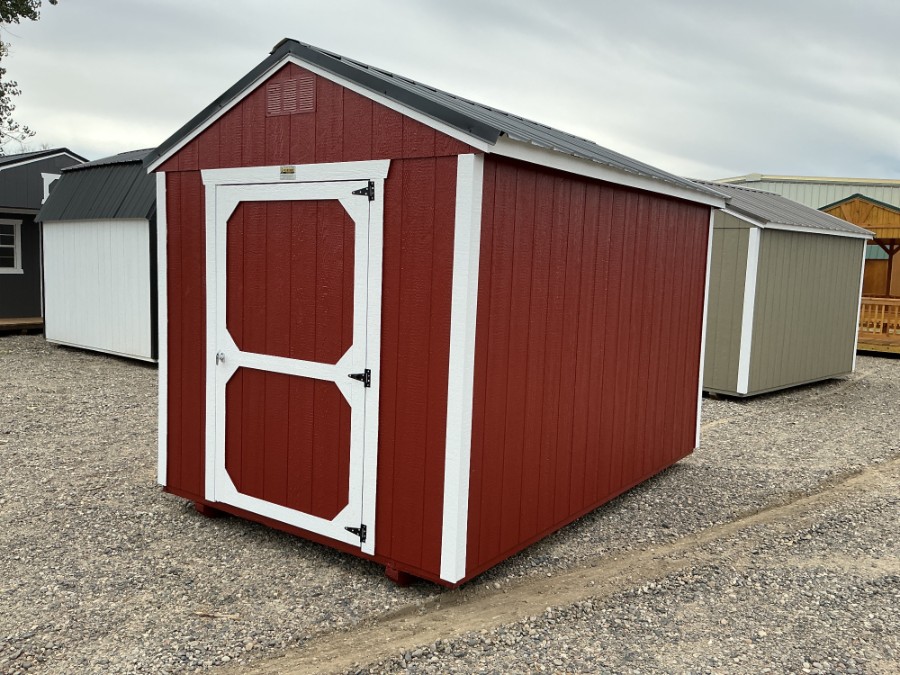 Utility Shed 8x12 7' Walls